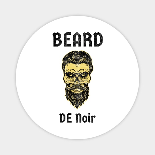 Beard De Noir Magnet by 2 souls